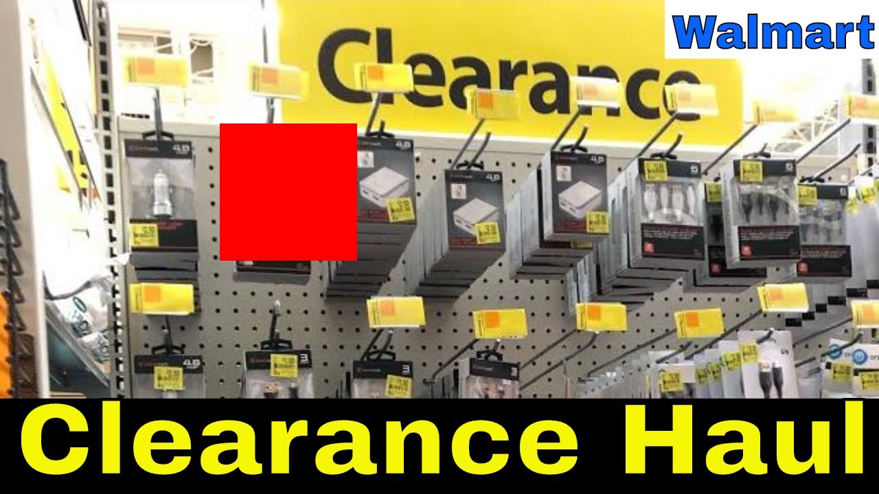 Walmart Clearance Haul YouTube