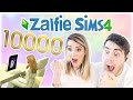 Zoe Hit 10,000 Followers!! | Zalfie Sims Edition [32]