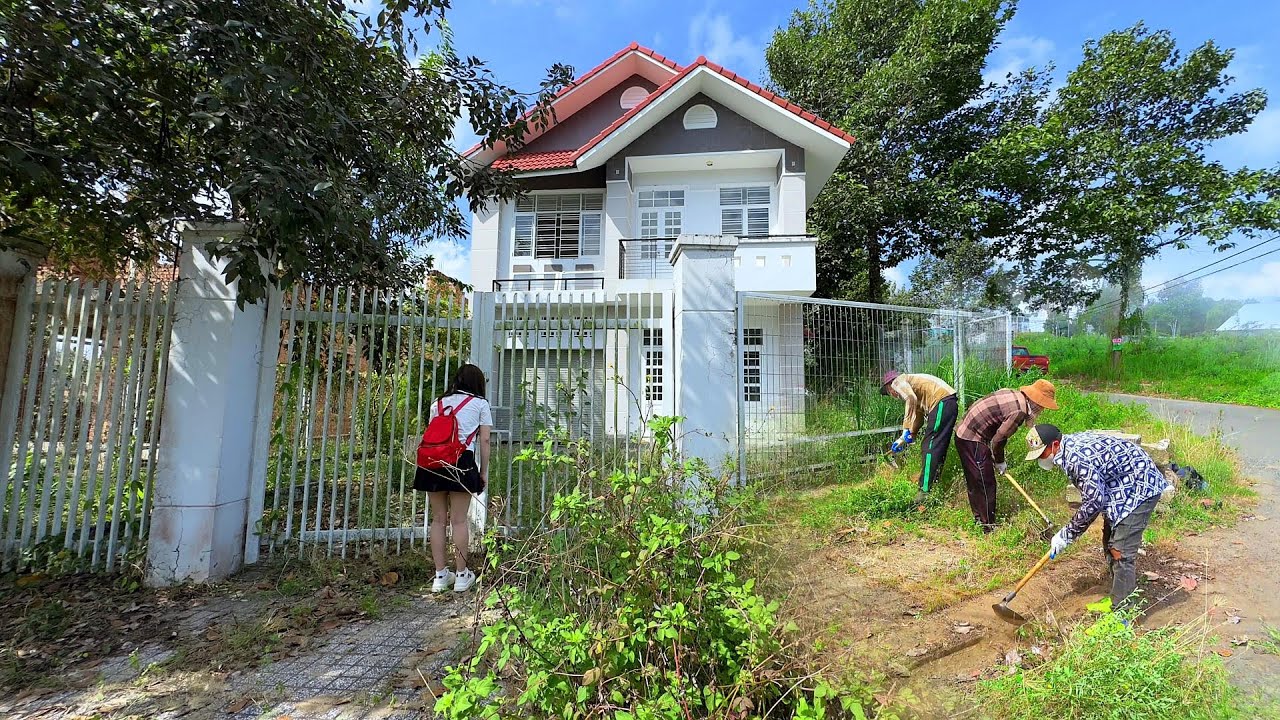 Помогите молодой девушке восстановить внешний вид ее виллы после многих лет проживания в США