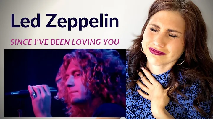 Stage presence coach reacts to Led Zeppelin "Since...