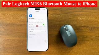 How to Pair Logi M196 Bluetooth Mouse to iPhone
