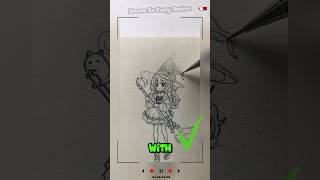 How to drae an adorable anime witch hat in just 1 minutes #shorts #drawsoeasyanime #howtodraw