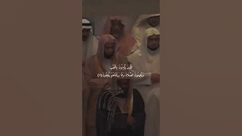 الم ذلك الكتاب لا ريب فيه - بداية سورة البقرة - سعود الشريم