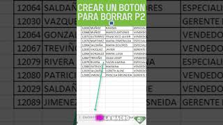 CREA UN BOTÓN para LIMPIAR DATOS EXCEL P2