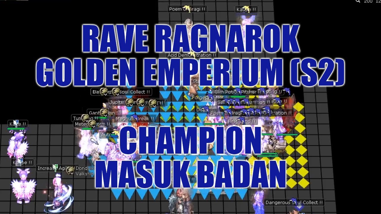 Rave Ragnarok GOLDEN EMPERIUM SEASON 2 #6 - YouTube