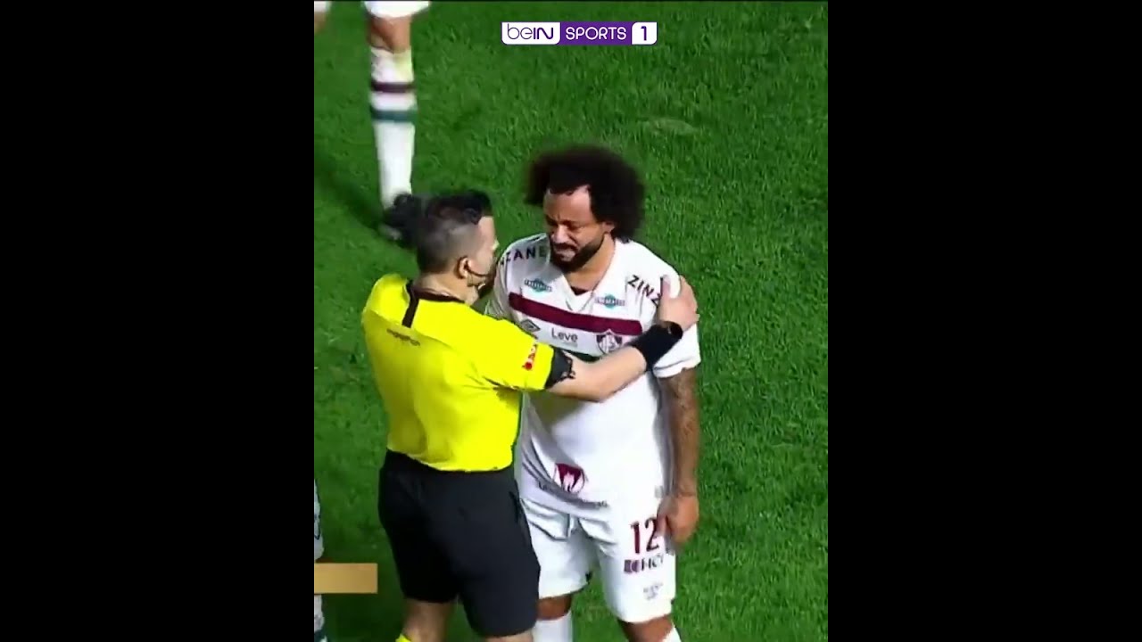 Marcelo Sees Red For Horror Tackle