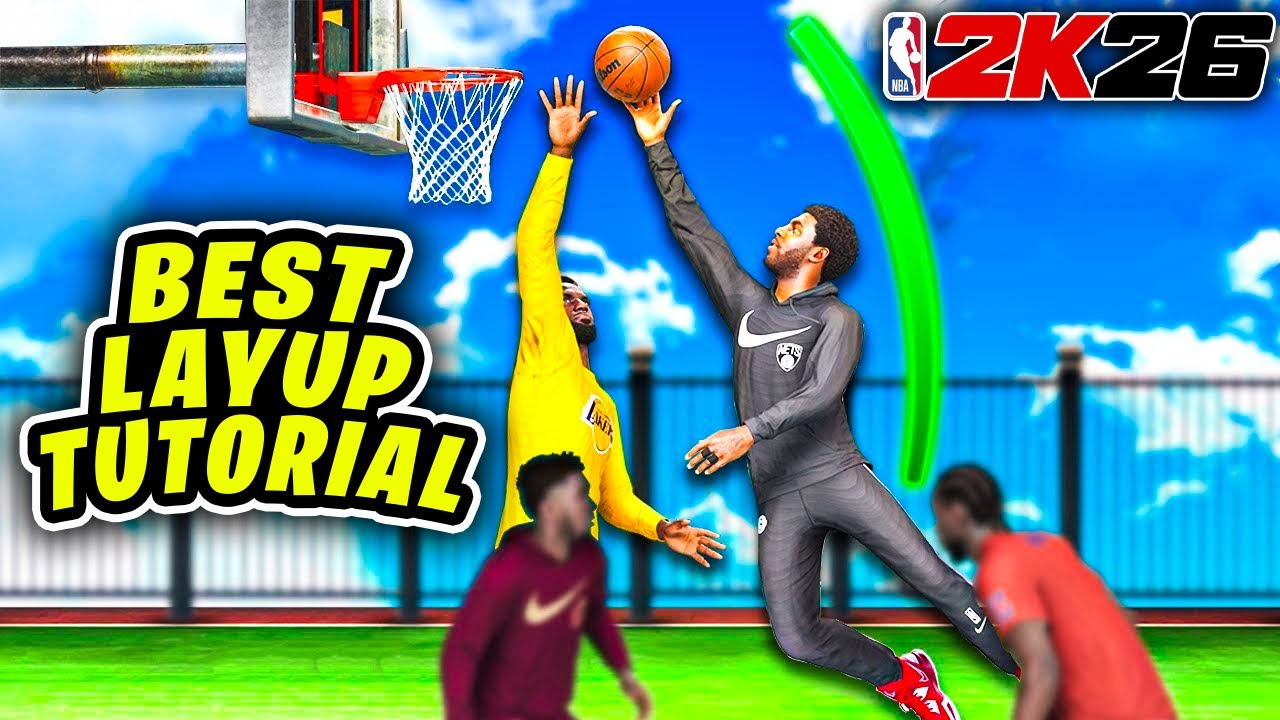 NBA 2K26 Advanced Layup Tutorial: HOW TO EUROSTEP, REVERSE LAYUP ...