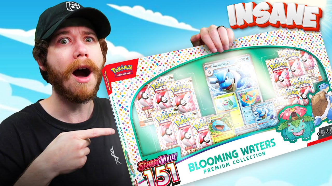 Pokemon 151 Blooming Waters Boxes Are INSANE! Pokemon 151 Blooming Waters Boxes Are INSANE!