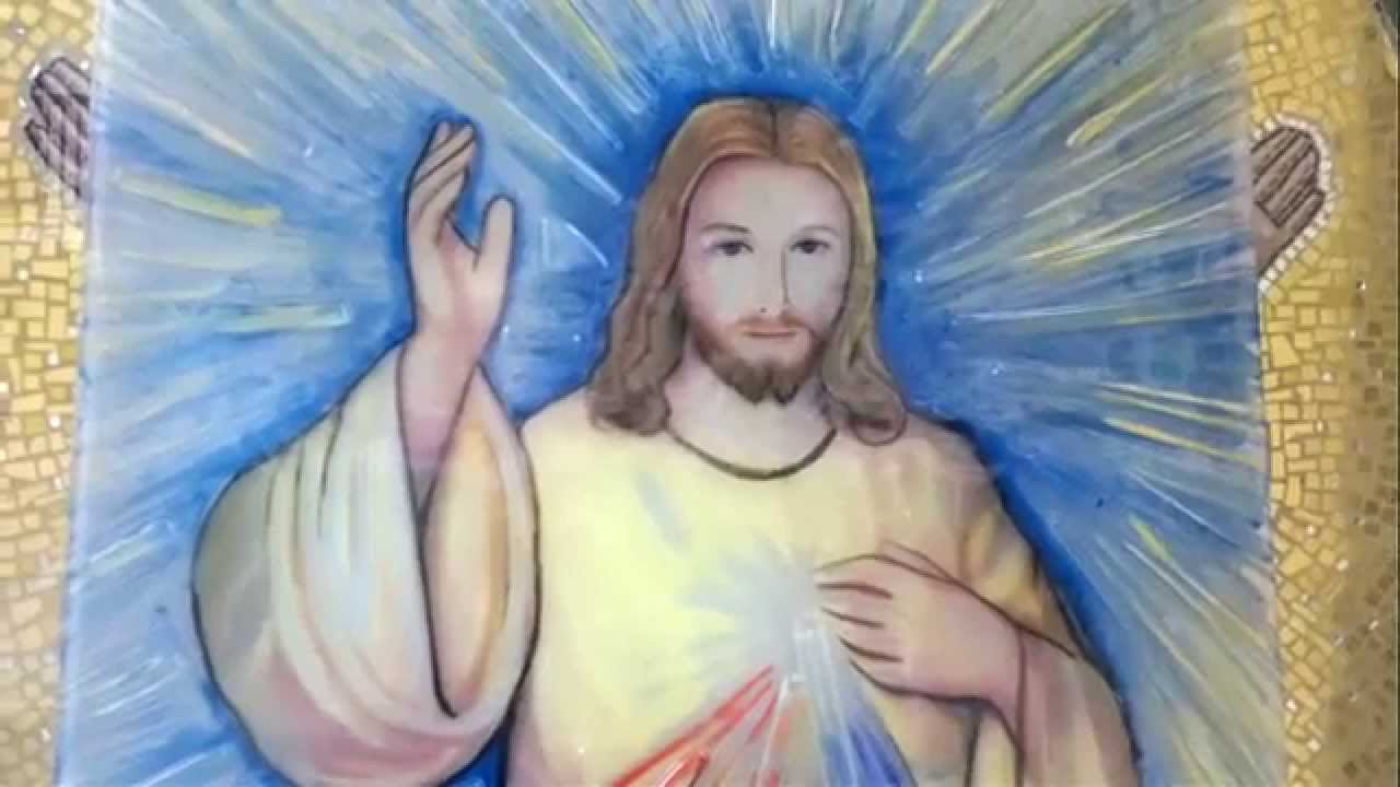 Gesù Misericordioso Confido In Te Gesù Misericordioso (Io confido in te) Vincenzo Greco vetrate