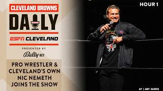 Pro Wrestler & Cleveland's Own Nic Nemeth Joins The Show | Cleveland Browns Daily - 04.10.26 Hour 1