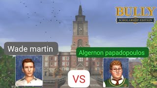Jimmy Hopkins vs algernon papadopoulos (bully scholarship edition)