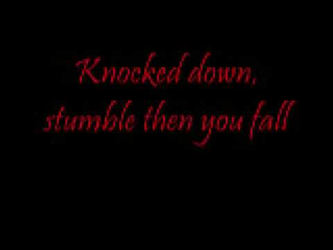 Knocked Down ** Pennywise ** LYRICS !!