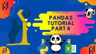 Pandas Tutorial Part 4 : Conditional Selection  in DataFrame: Reset Index : Set Index : Multi-Index