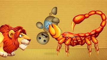 Scorpion vs Lion | Kick The Buddy Gameplay Walkthrough #57