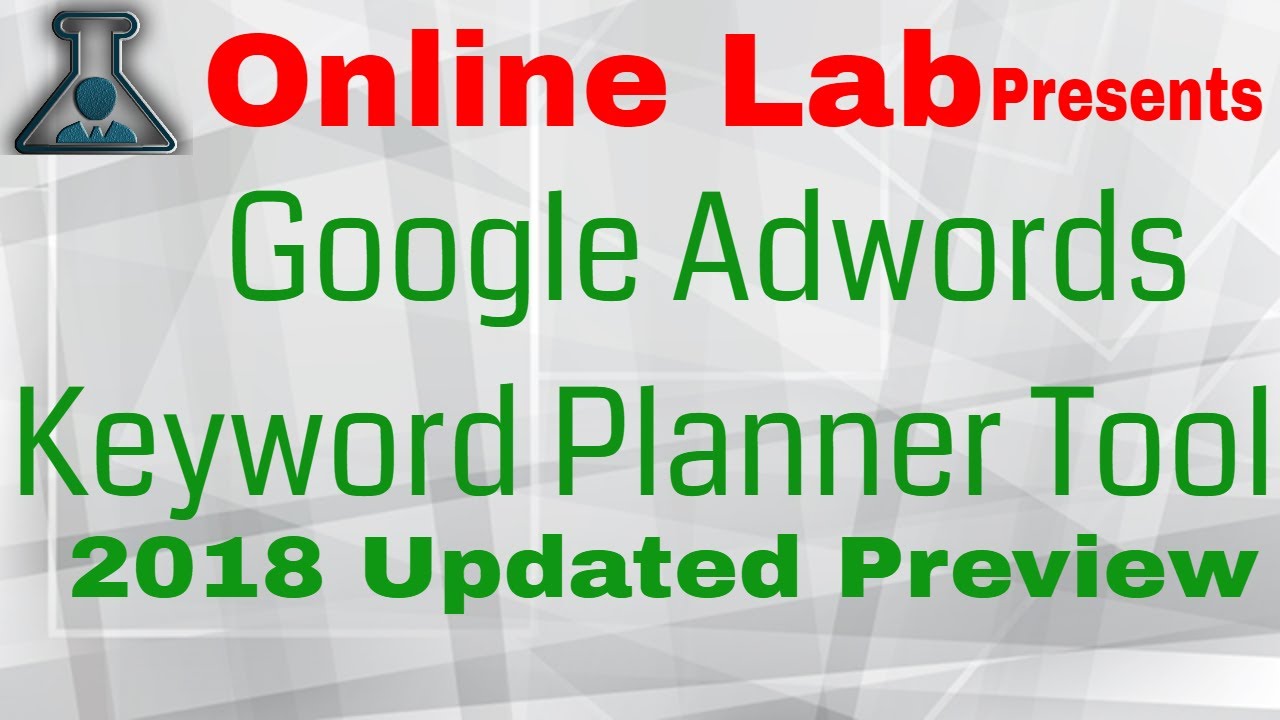 google adwords keyword planner keyword research strategy planner