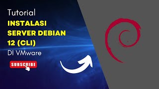 Tutorial instalasi Debian 12 (CLI) di VMware 17​ (no commentary) #debian12 
