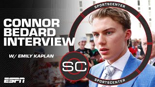 Connor Bedard Describes His Nhl Draft Night Fit The Anticipation Of Going No 1 Sportscenter