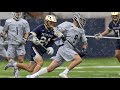 Georgetown vs notredame lacrosse highlights  2024 college lacrosse