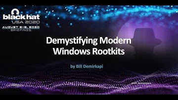 Demystifying Modern Windows Rootkits