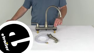 etrailer Checking Out the Phoenix Faucets Hybrid RV Kitchen Faucet w Sprayer