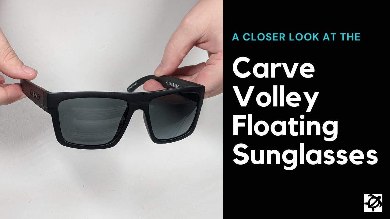 A Closer Look At The Carve Volley Floating Sunglasses