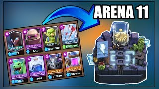 Best Deck To Push To Arena 11 And Arena 12 - Clash Royale Best Deck For Arena  11 - Youtube