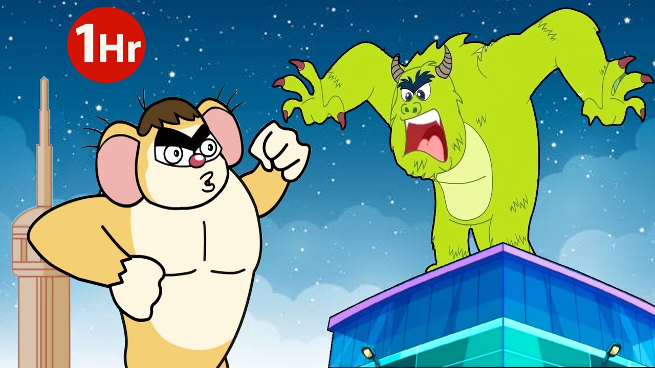 Rat A Tat - King Kong Charly Vs Green Monster - Funny Animated Cartoon Shows For Kids Chotoonz TV