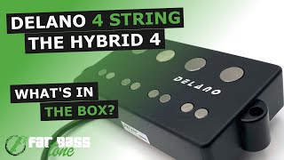 Delano The Hybrid 4 Musicman Bass Pickup Whats In The Box A Close-Up Look