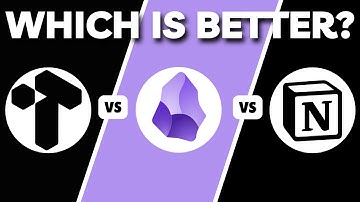 Tana Vs Obsidian Vs Notion | Which Note-Taking Application Is Better in 2025?