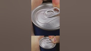 Soda Cans Straw Trick part 2