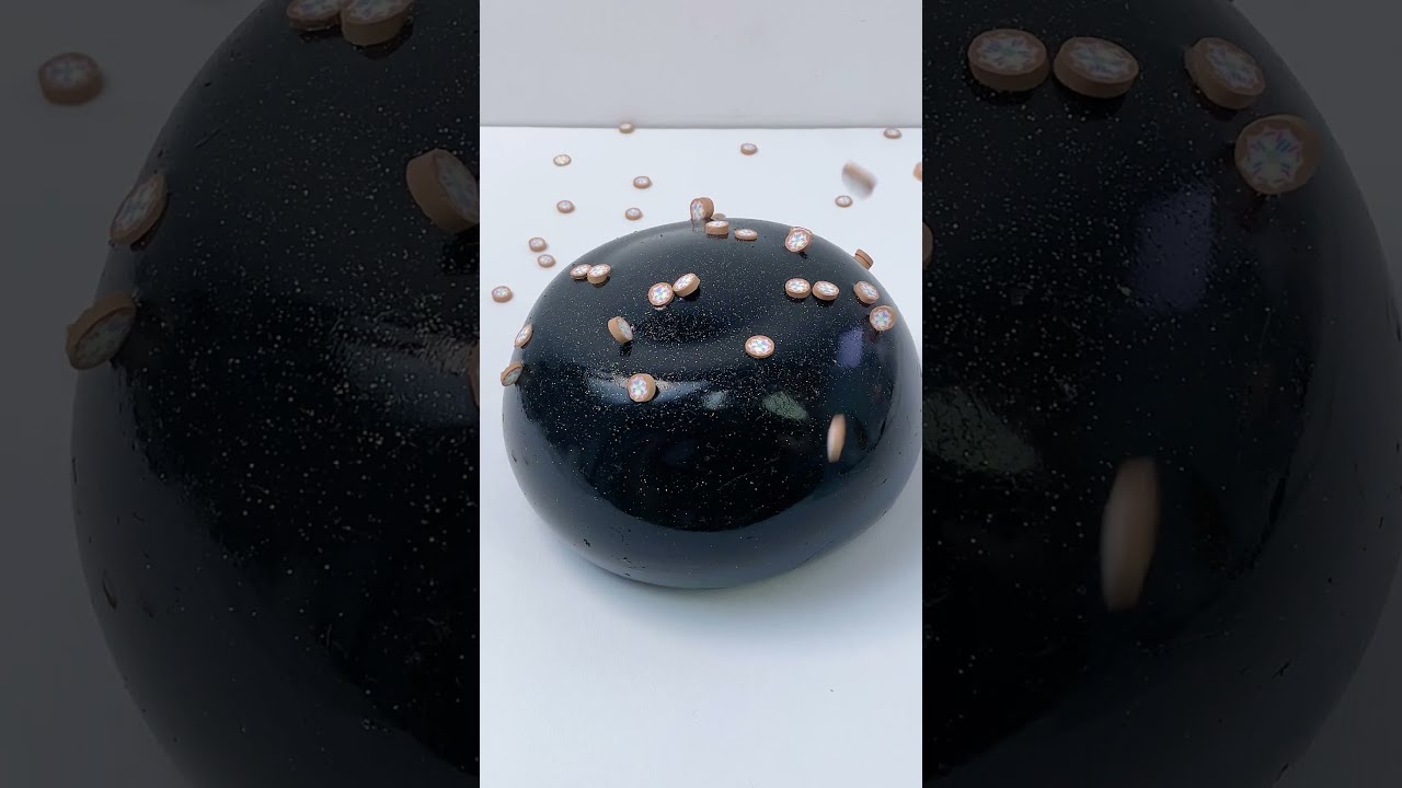 FUFUSQUISHY ASMR Black Sparkling Ball