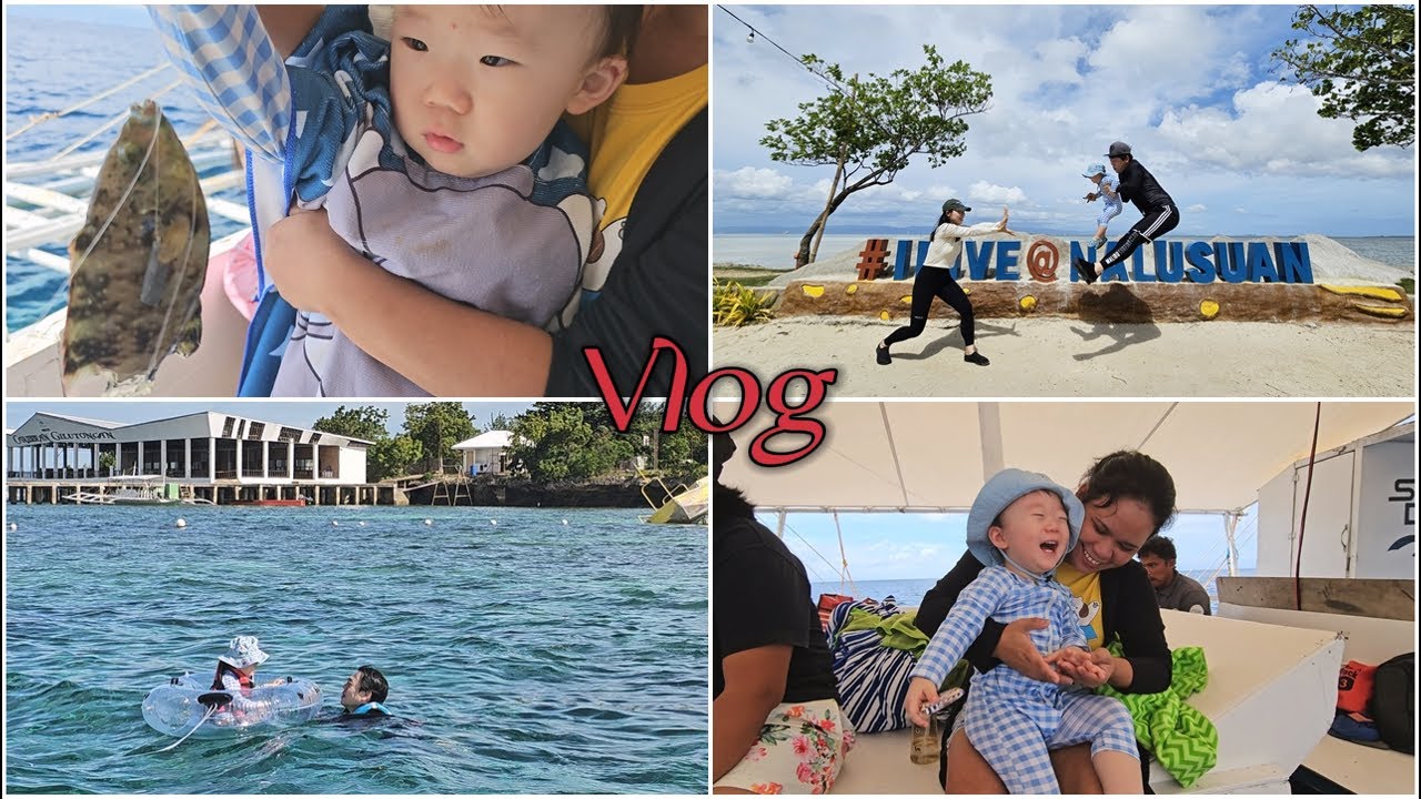 [VLOG] 세부 날루수완에서의 생애 첫 호핑 🏝🤿 (생후 22개월｜세부여행 2편)