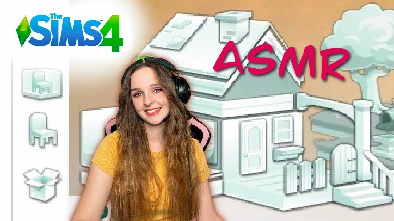 Sims 4 ASMR - Decorating the garden and soft speaking