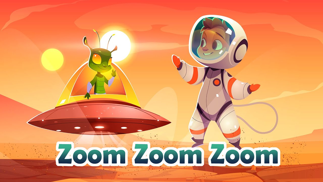 Zoom Zoom Zoom We Are Going To The Moon Nursery Rhymes Song