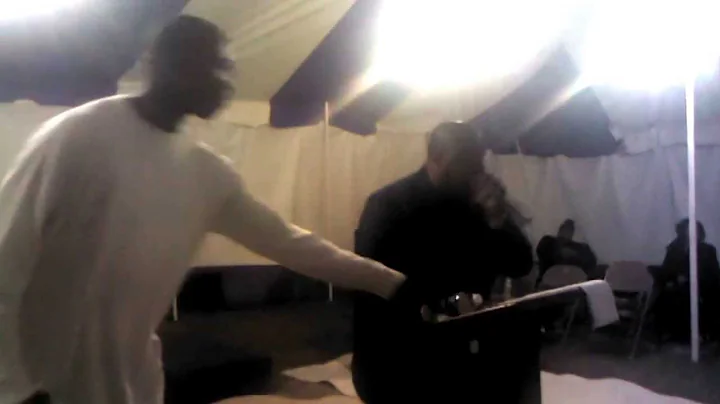 Apostle Michael Goins Under the tent in miami FL !...