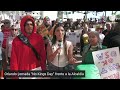 'No Kings’ en Orlando: cientos de personas protestan frente a la alcaldía contra políticas de Trump