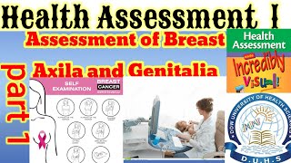 Assessment of female brest axilia and Genitalia /made incredible easy book easily explained screenshot 1