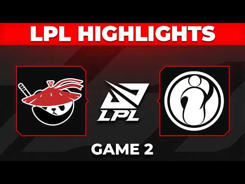 AL vs IG Game 2 Highlights | LPL Split 3 Playoffs 2026 | Anyone's Legend vs Invictus Gaming