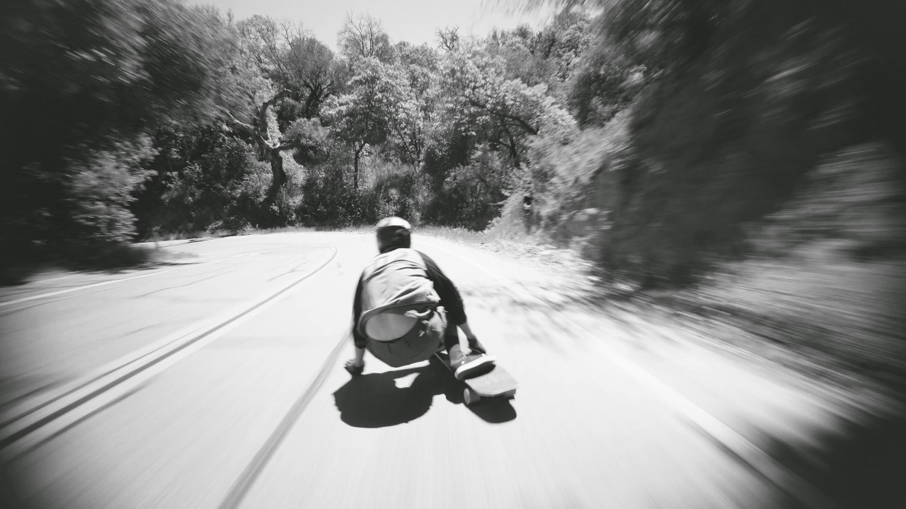 Downhill Longboard RAW RUN San Diego 4k