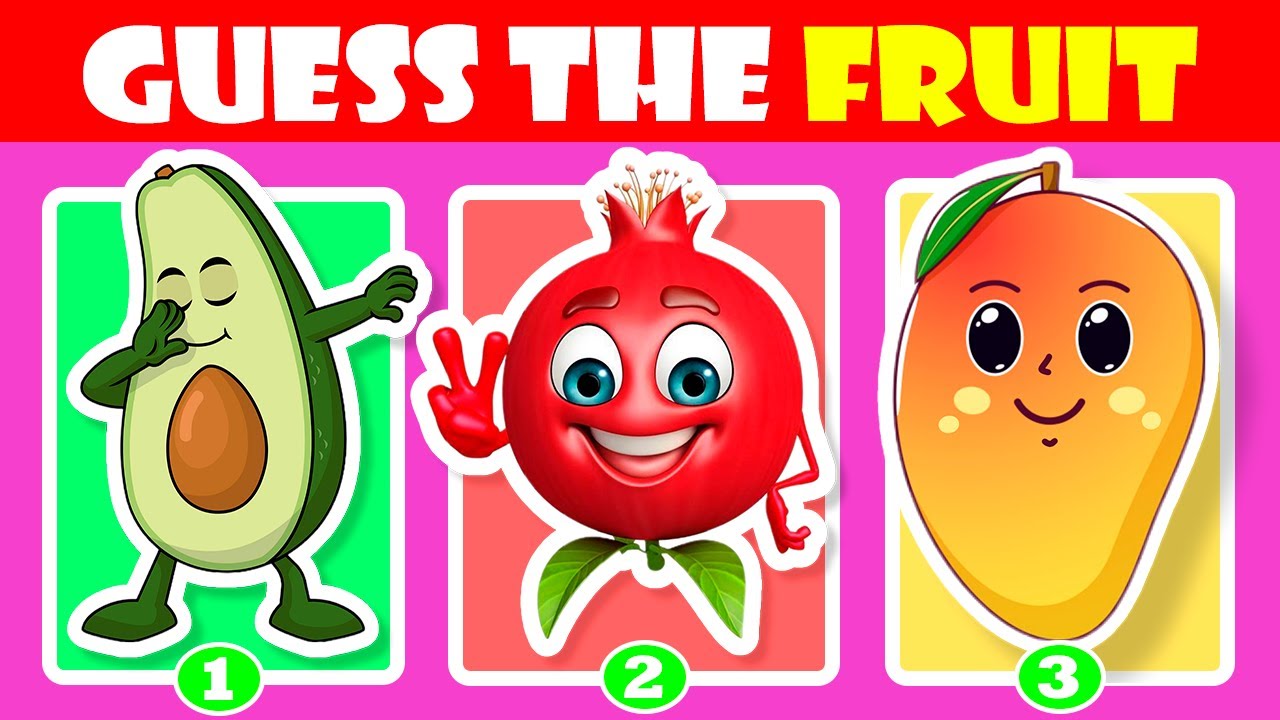 Guess the fruit in 10 seconds Letter Quiz! YouTube
