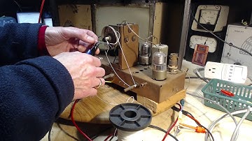 Crosley 43FB Farm Radio Video #4 - Dial String