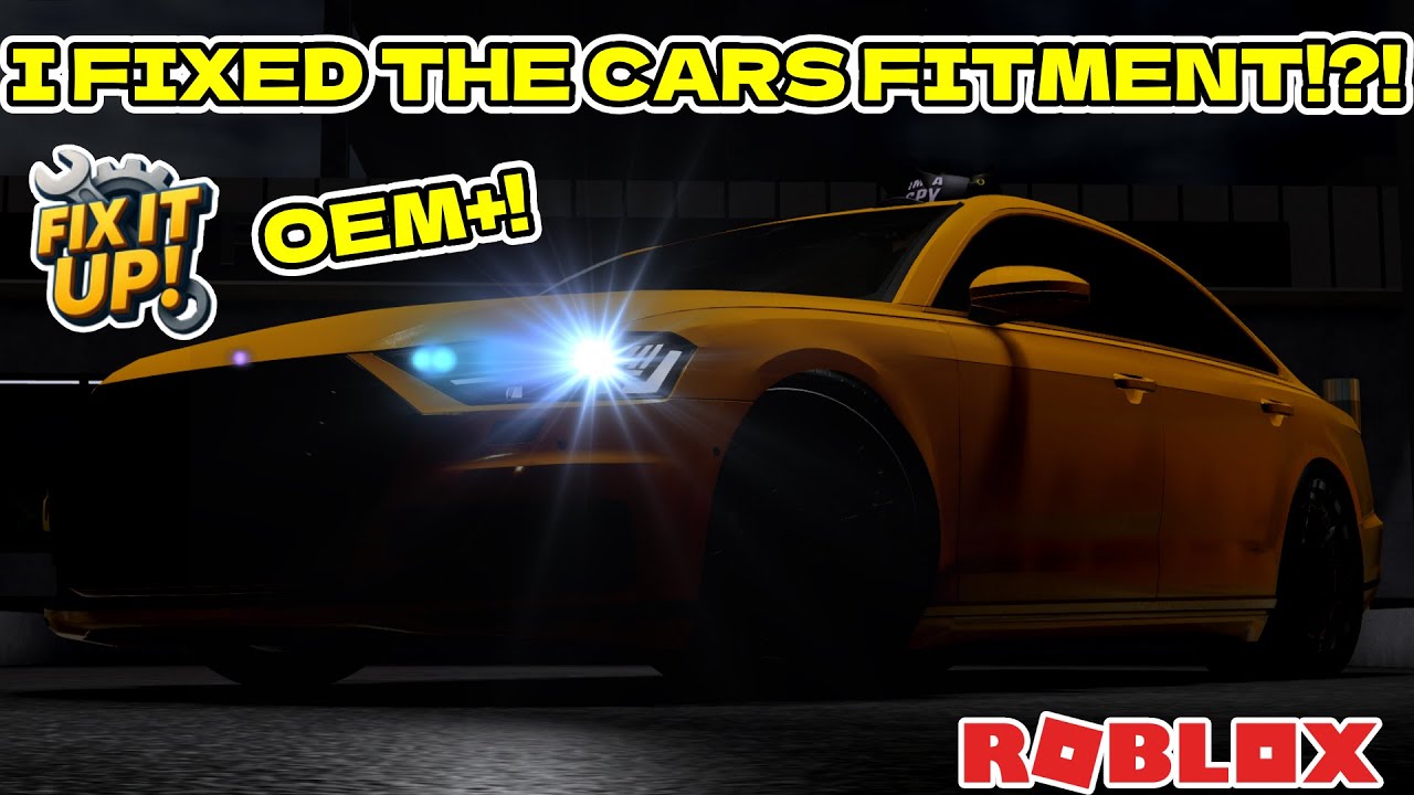 Я исправил посадку нового Audi S8, и теперь он выглядит ИДЕАЛЬНО!?! | ROBLOX Исправь это!