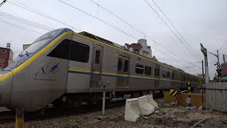 2173次區間車通過斗六市鎮北路平交道 20201108