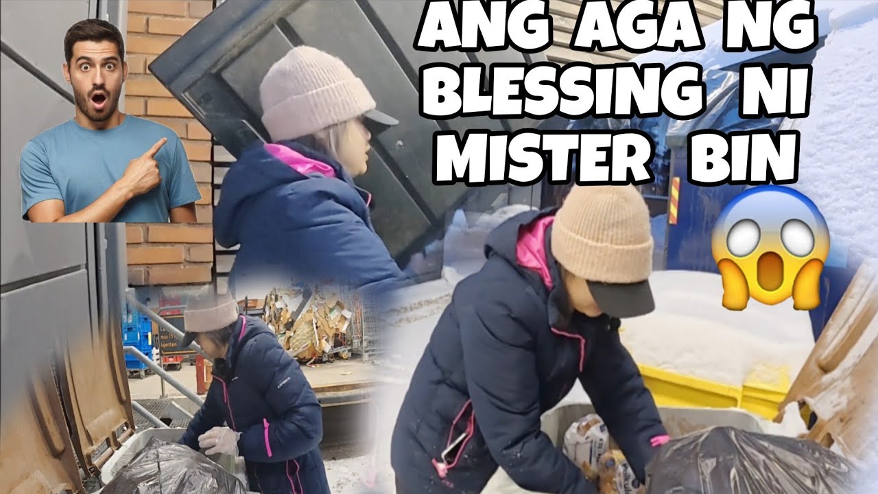 BIG BLESSING NA NAMAN SA MAIN BIN | DUMPSTER DIVING IN FINLAND | THAI-FINNISH 