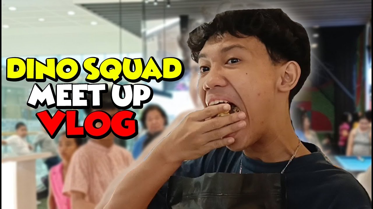 Nagkalat ang DINO SQUAD sa MALL!!! (Di ko na malunok yung popcorn...)
