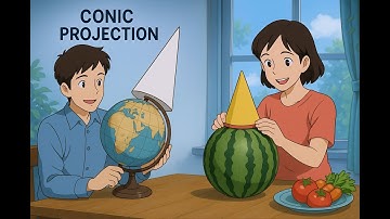 What is a Conic Projection? - Easy to Understand