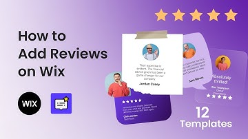 How to add Reviews on Wix