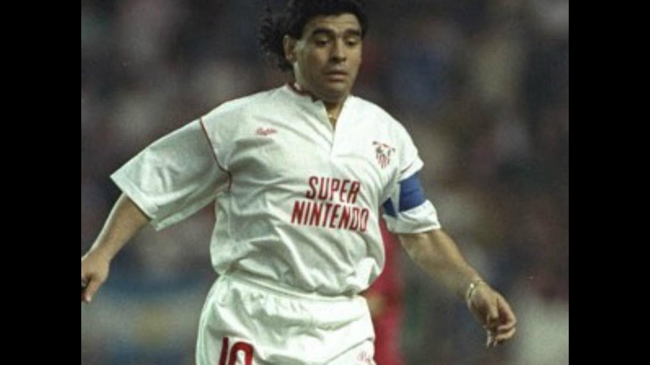 maradona sevilla jersey