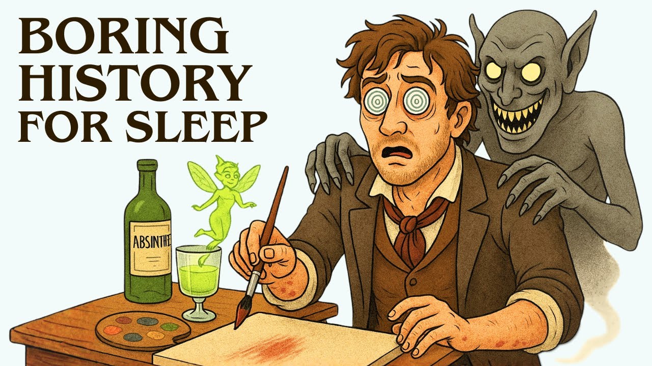 Why Absinthe Made Victorian Artists See Demons | Boring History For Sleep