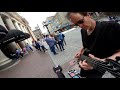 This is not America - Street guitarist improvises EPIC hour long Bowie/Metheny jam